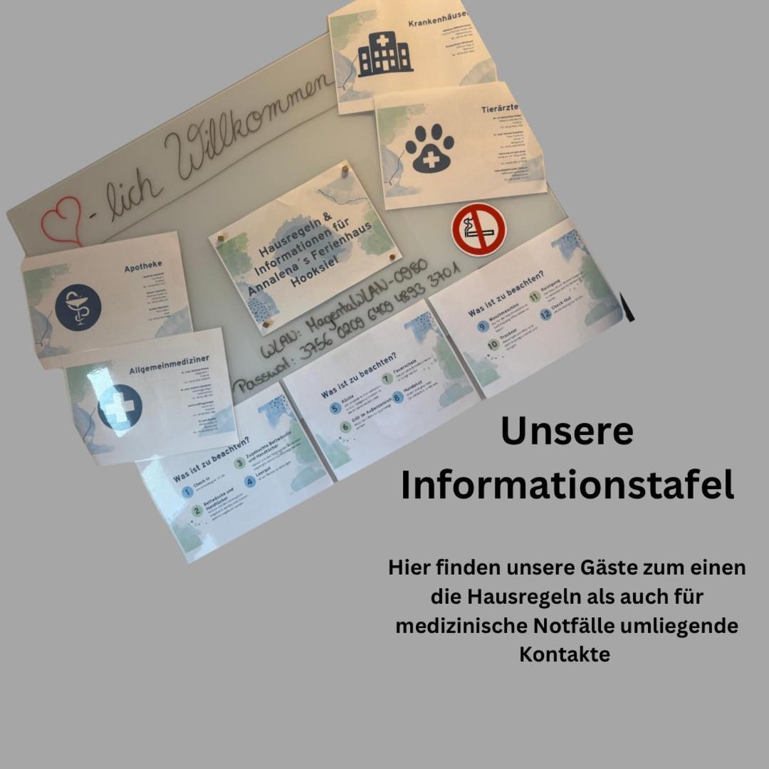 Annalena'S Ferienhaus Hooksiel Schillig Exterior foto